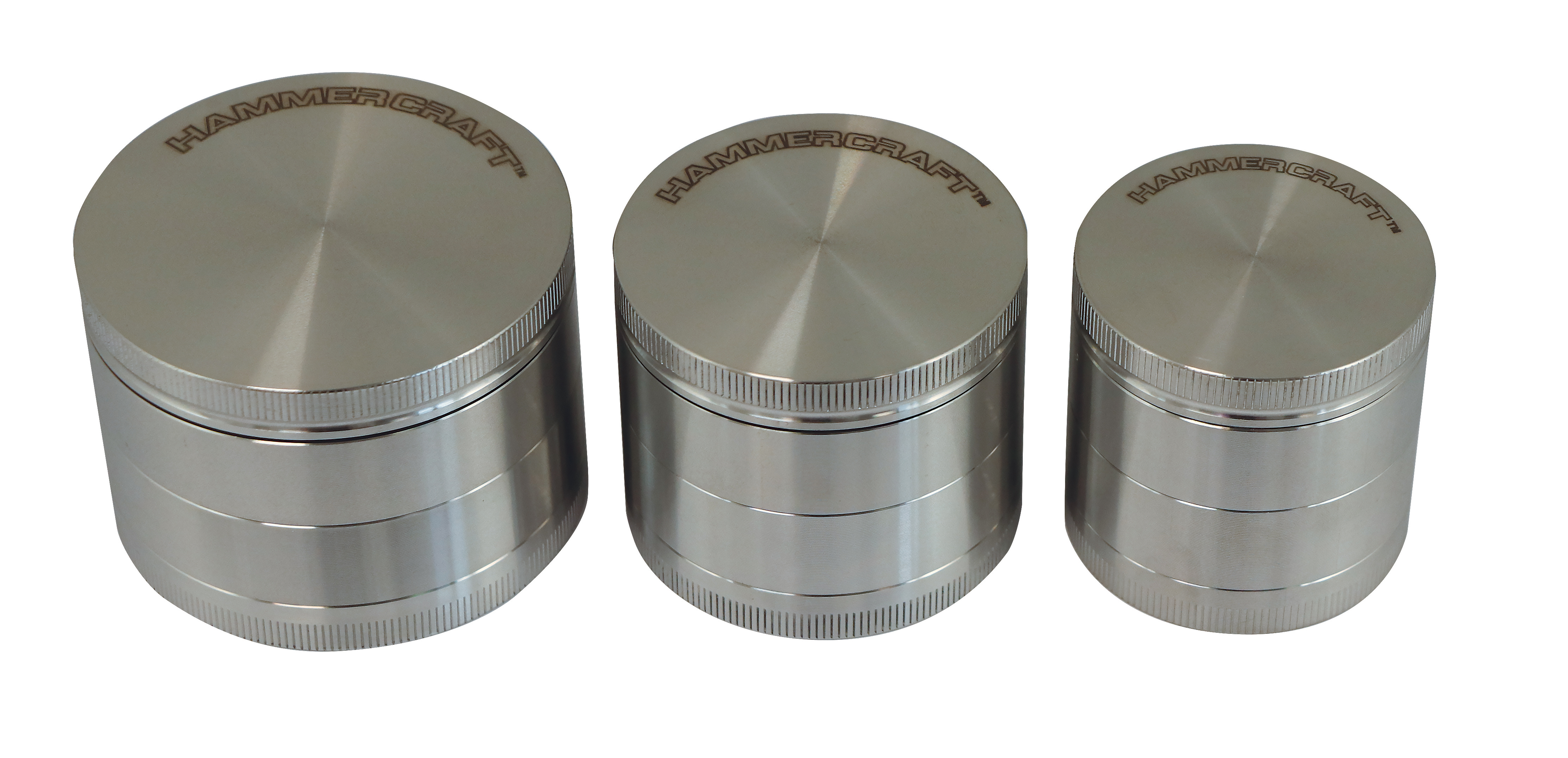 Hammercraft Edelstahl Grinder L-M-S